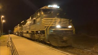 NS #7297 (SD70ACu) Westbound at Waterloo, IN (June 7, 2022)