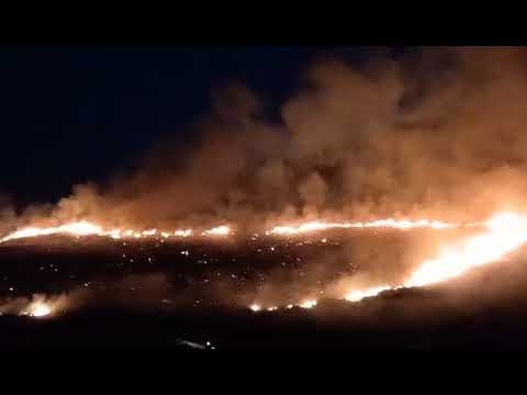 Εύβοια: Μεγάλη φωτιά στο Μηλάκι Αλιβερίου