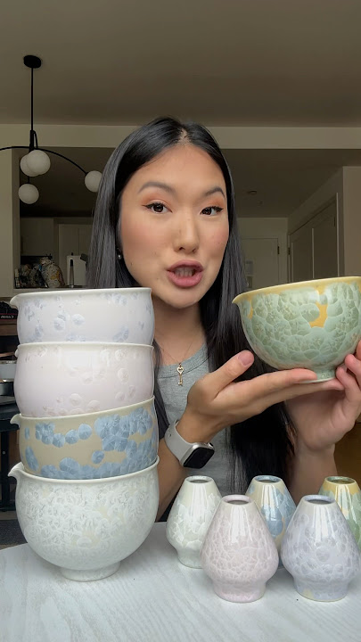 Full Reveal of the Crystal Glazed Matcha Collection launching on Astrid Tea