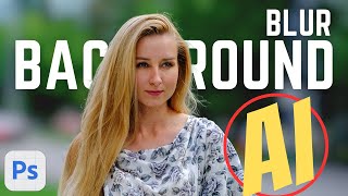 PERFECT Background BLUR using Photoshop AI screenshot 5