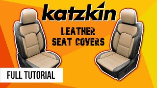 How to Install Seat Covers In a Car  Katzkin Leather