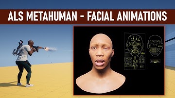 Unreal Engine 5 - ALS Metahuman Retarget - Runtime Facial Animations - Blink (ALS #182)