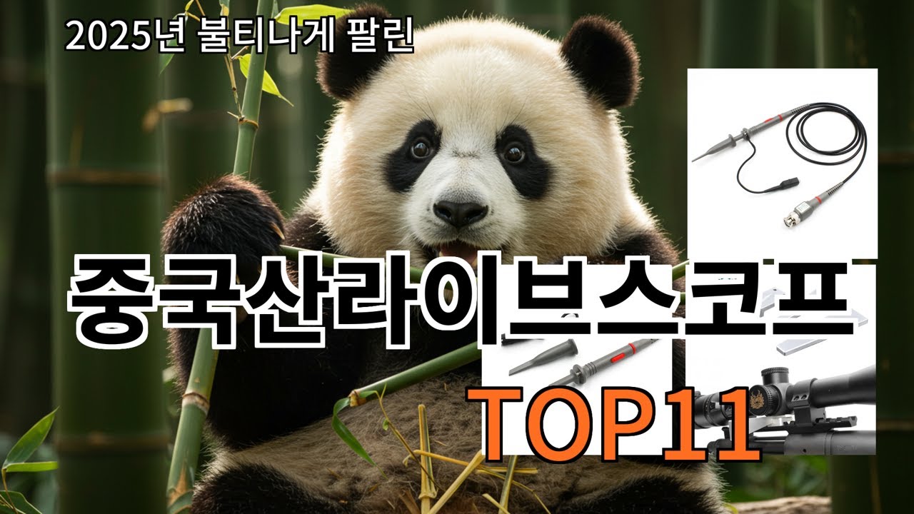 중국산라이브스코프 알리 꿀템 TOP10 컬렉션 - 지금 안 보면 후회!