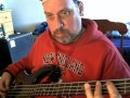 Bass Cover of Poison Nothing but a good time Rough Cut in HD.