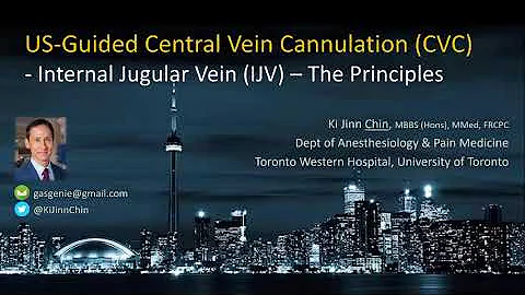 Ultrasound-Guided Internal Jugular Vein Cannulation - Principles (Part 1)