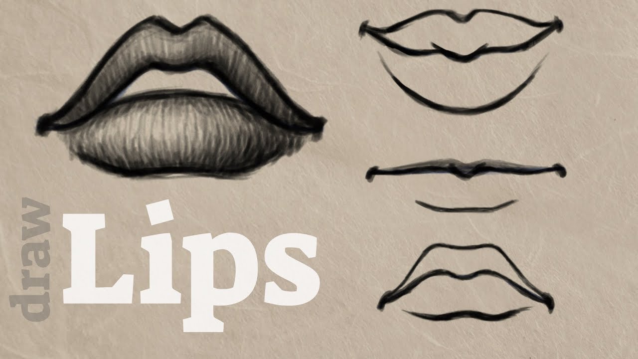 How To Draw Lips Male Female Youtube Using my triangle method, you can draw an unlimited number of lips: how to draw lips male female