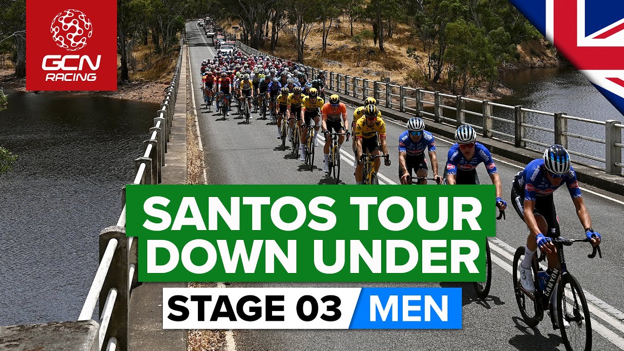 Mens Santos Tour Down Under23 Stage 3 Vine Leads, Stage for Bilbao!