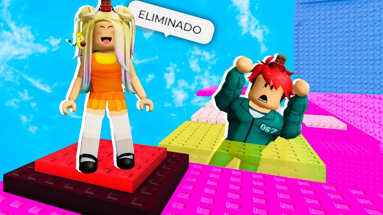 TROLLEO a MI NOVIO en la TORRE TROLL del JUEGO DEL CALAMAR en Roblox !!