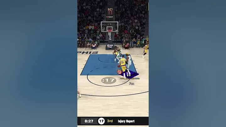 🦊 Strong 💪 😤 And-1 Layup!! #basketball #nba2k26 #nba #jamorant #nbabasketball