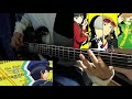 【PERSONA4 THE ANIMATION OP】sky&#39;s the limit ベース弾いてみた bass cover【平田志穂子】