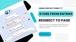 Best Free Plugin: Redirect Contact Form 7 to Thank You Page + Save Entries!