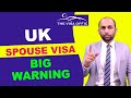 UK SPOUSE VISA BIG WARNING| STUDY ABROAD VISA