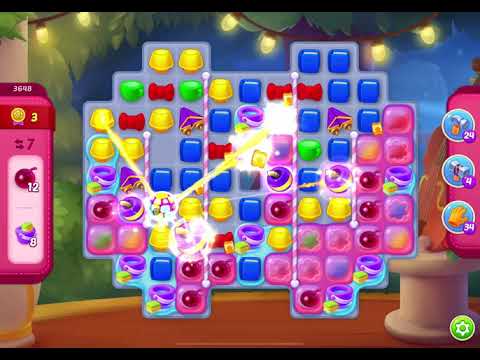 HomeScapes Level 3648 no boosters (17 moves)