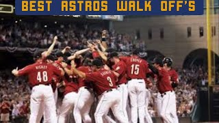 Greatest Houston Astros Walk Off’s Of All Time