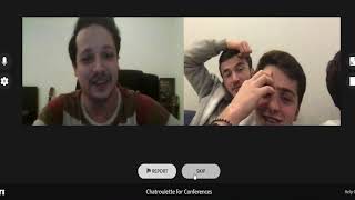 Magician spits out thought of cards in Chatroulette!!!