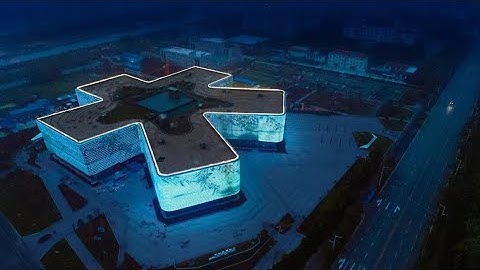 YD polygon building decoration lighting with rgb colorful 30mm led pixel module