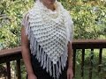 Шаль узором крокодиловая кожа (Shawl pattern crocodile skin)