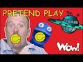 Kids, Pretend Play with Steve and Maggie with Bobby | Lessons and Stories for Kids Wow English TV