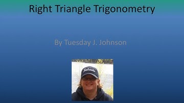 1508 Sec 4.3 Right Triangle Trigonometry
