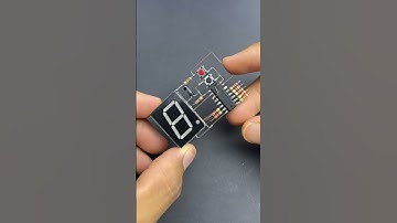 How to make a LED digital counter using 7- Segment Display