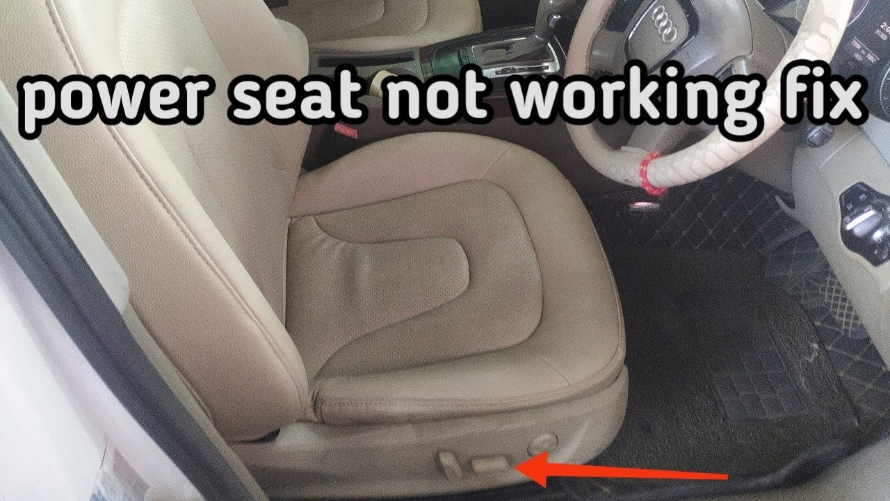 Audi A6 Driver Seat Not Working SOLVED!!! YouTube