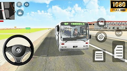 Indian Bus Simulator | Realistic City Bus Driving Gameplay | Bus Wala Game | Android Gameplay 2025