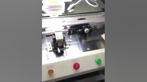 How to Replace Quartz Bar Crystal Glass on MST-B100 TAB COF ACF Bonding Machine LCD TV Repair