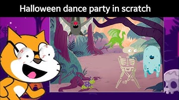 How to make a Halloween dance party in scratch