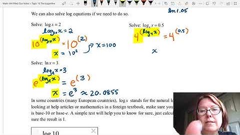 CAC Inverse of an Exponential, Part 2