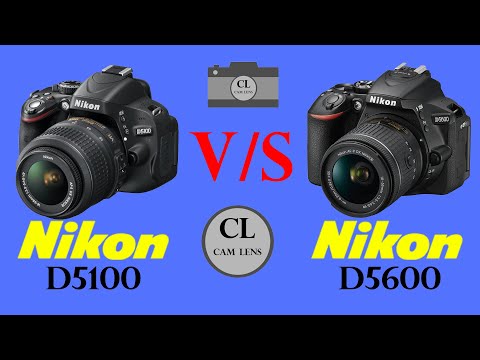 Nikon D5100 vs Nikon D5600