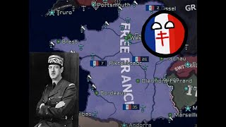 Hoi4Tno Free France Liberates France And Destroys Burgundy Timelapse