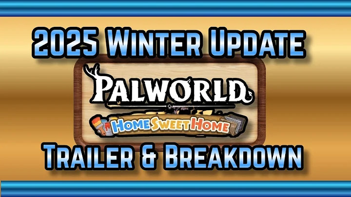 THIS PALWORLD UPDATE WILL BE..... little 