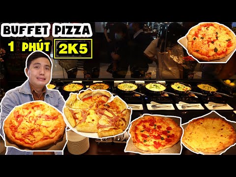 Video Rối Não Với BUFFET PIZZA 2K5 | Ăn Phút Nào Trả Tiền... - youtube