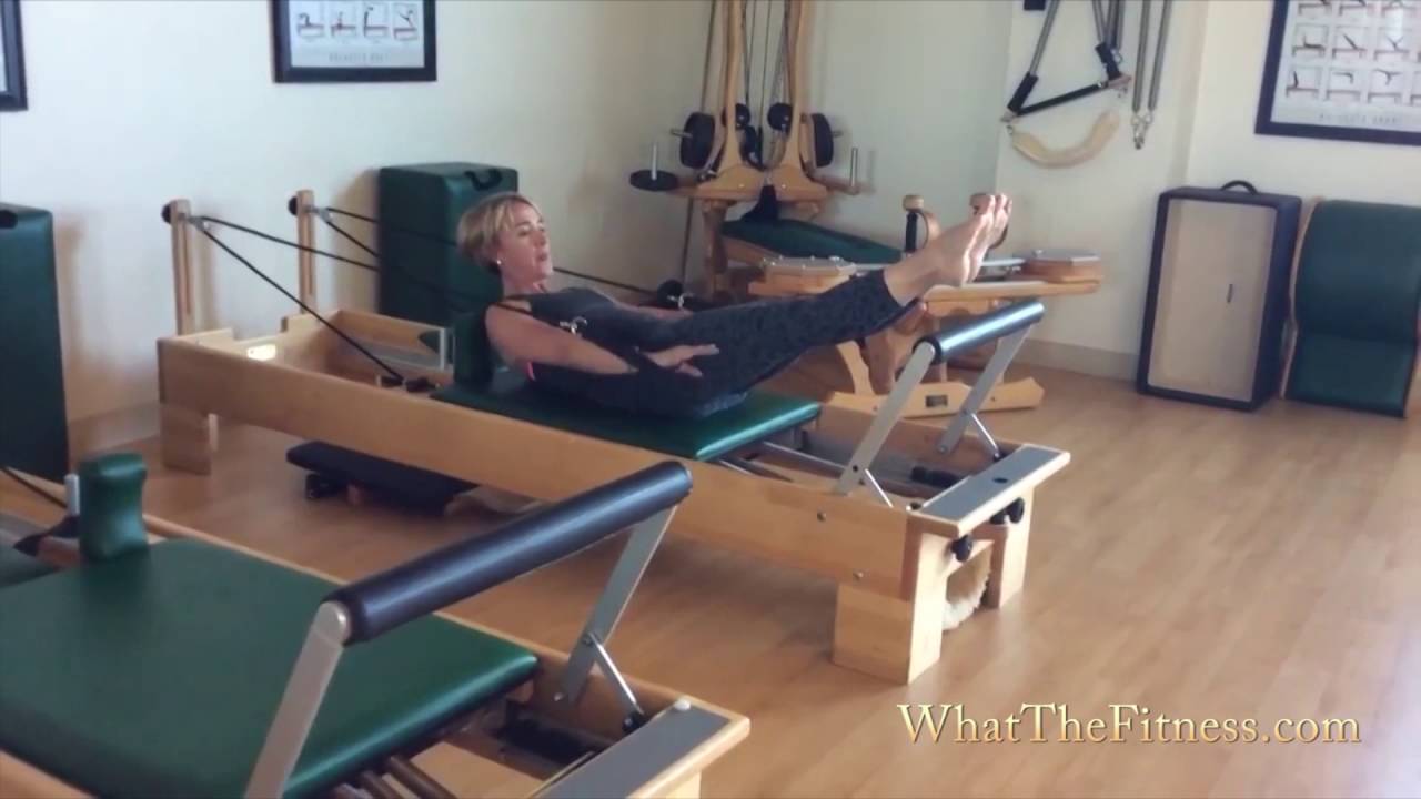 Pilates Fitness Reformer 100s and Reverse Crunch (What the Fitness) 