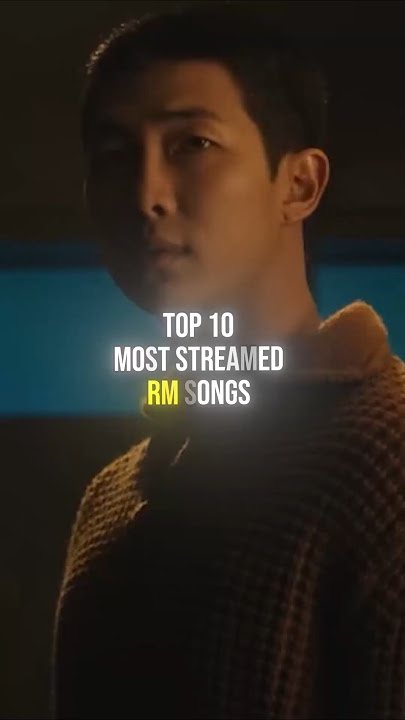 Top 10 MOST STREAMED RM Songs on Spotify 🎶📈#shorts #rm #rmbts #bts #kpop #kpopartist #top10 #music