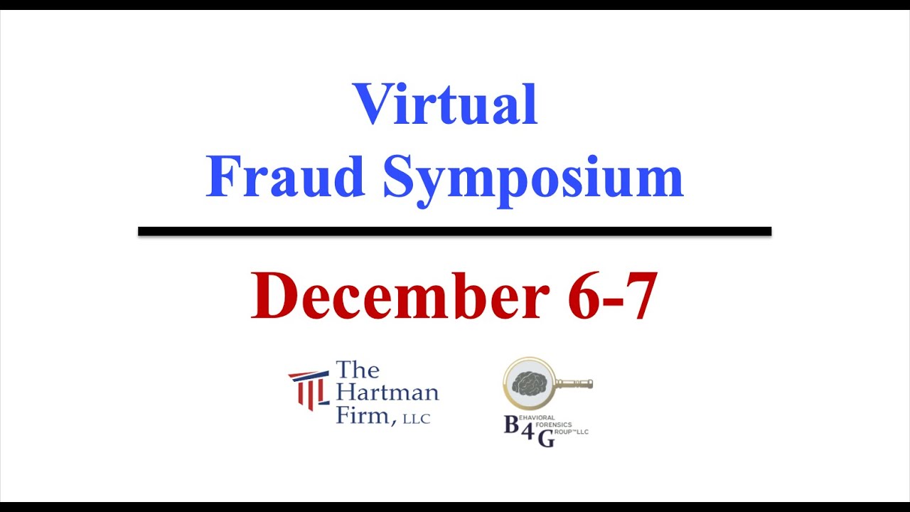 2023 Virtual Fraud Symposium