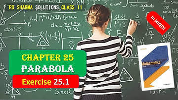 RD SHARMA SOLUTIONS CLASS 11 CHAPTER 25 Parabola Ex 25.1 Complete in HINDI
