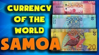 Currency of the world - Samoa. Samoan tala. Exchange rates Samoa. Samoan banknotes and  Samoan coins