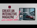 Create an interactive magazine with sidebar menu in Adobe InDesign