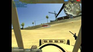 Flying Car in Battlefield 2 Demo.avi