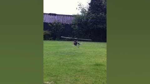 Align Trex 550E V2 3GX first test hover after build