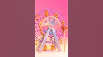 My third ever 3D animation in blender of Ferris wheel