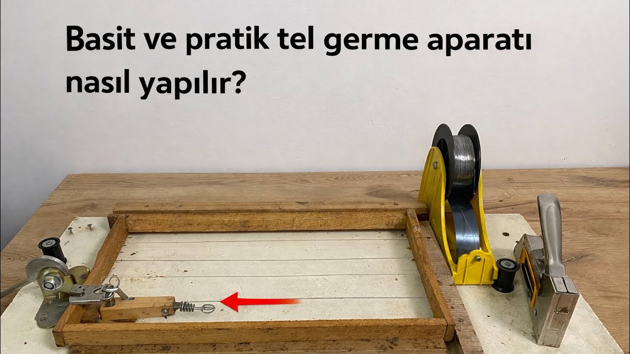 Pratik Tel Germe Aparatı nasıl yapılır ? #arı #bal #honey #bee #polen #propolis 