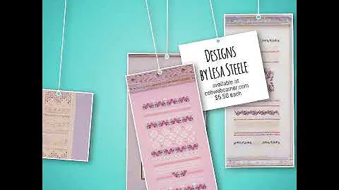 Designs by Lesa Steele available at Cobweb Corner ...