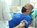 Сотрудники МЧС стали донорами крови