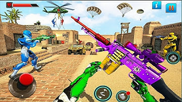 FPS Robot Fighting Simulator Part #1 Android gameplay