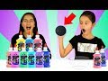 ALEXA Picks our Slime Ingredients!! |3 Color Slime| Sis vs Sis