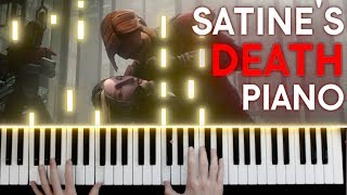 Video thumbnail of "Satine's Death Piano Tutorial (Darth Maul Breaks Obi-wan / Kevin Kiner)"