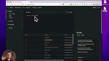 Quick Start Introduction to SQL with SQLite for beginners
