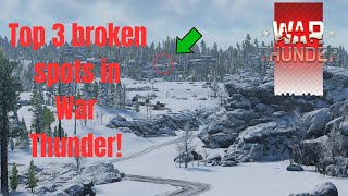 Top 3 broken spots in War Thunder! screenshot 3
